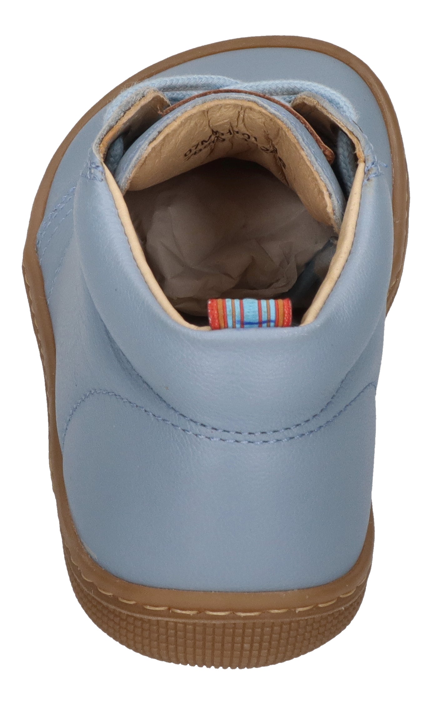 KOEL Barefoot Kinderschuhe Schnürer DELI NAPA - celeste