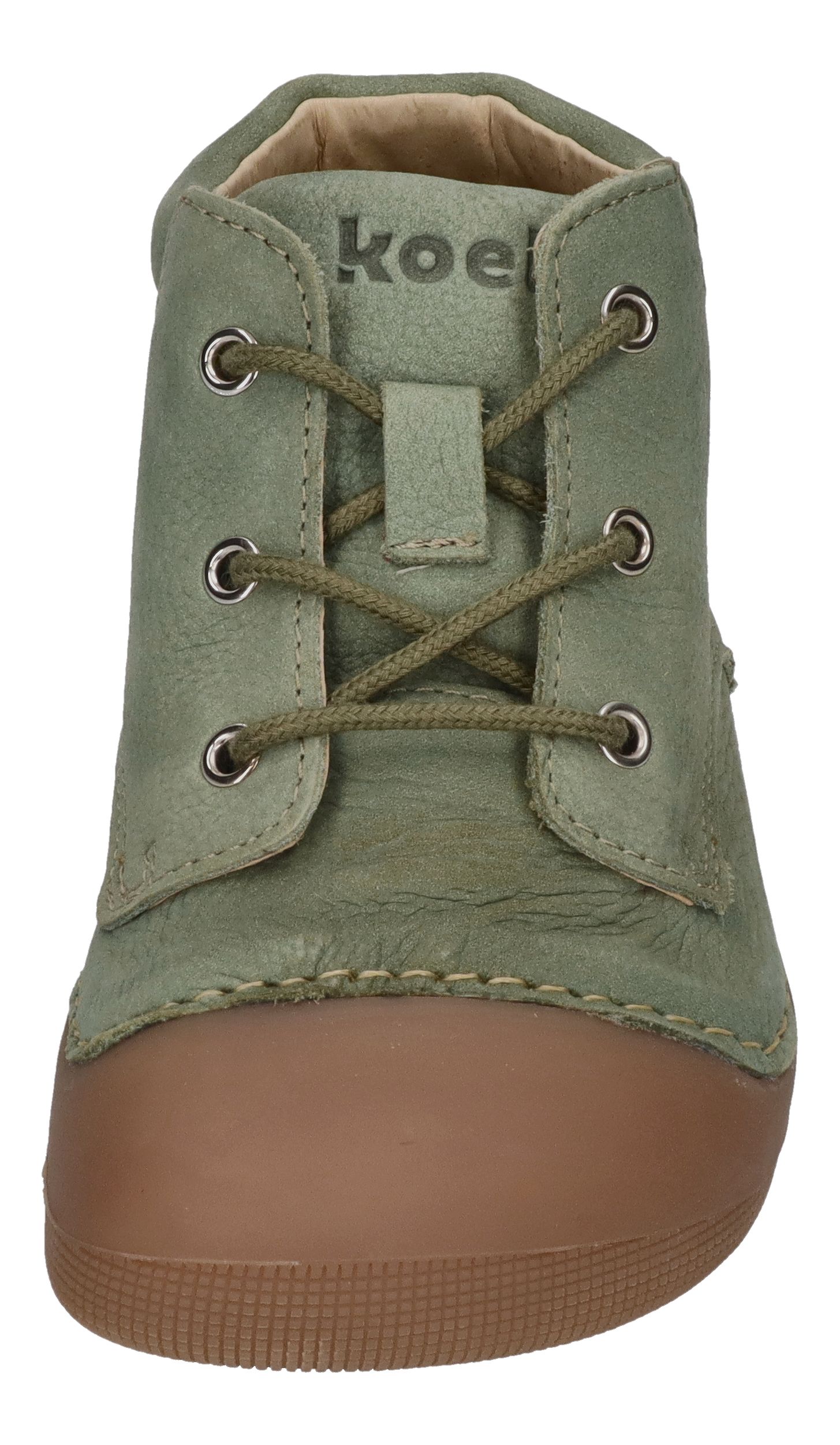 KOEL Barefoot Kinderschuhe Sneakers AVERY LEATHER olive