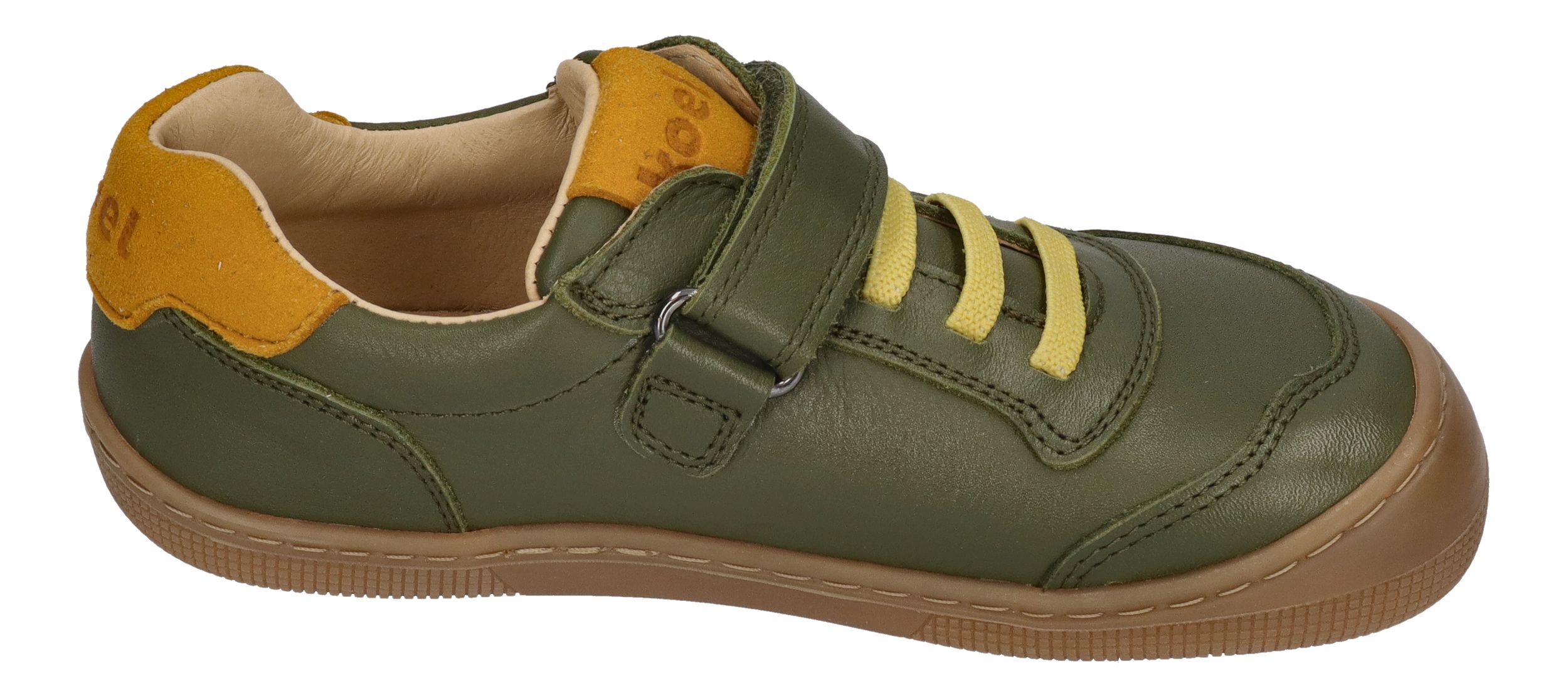 KOEL Barefoot Kinderschuhe Sneakers DYLAN LEATHER 121 green