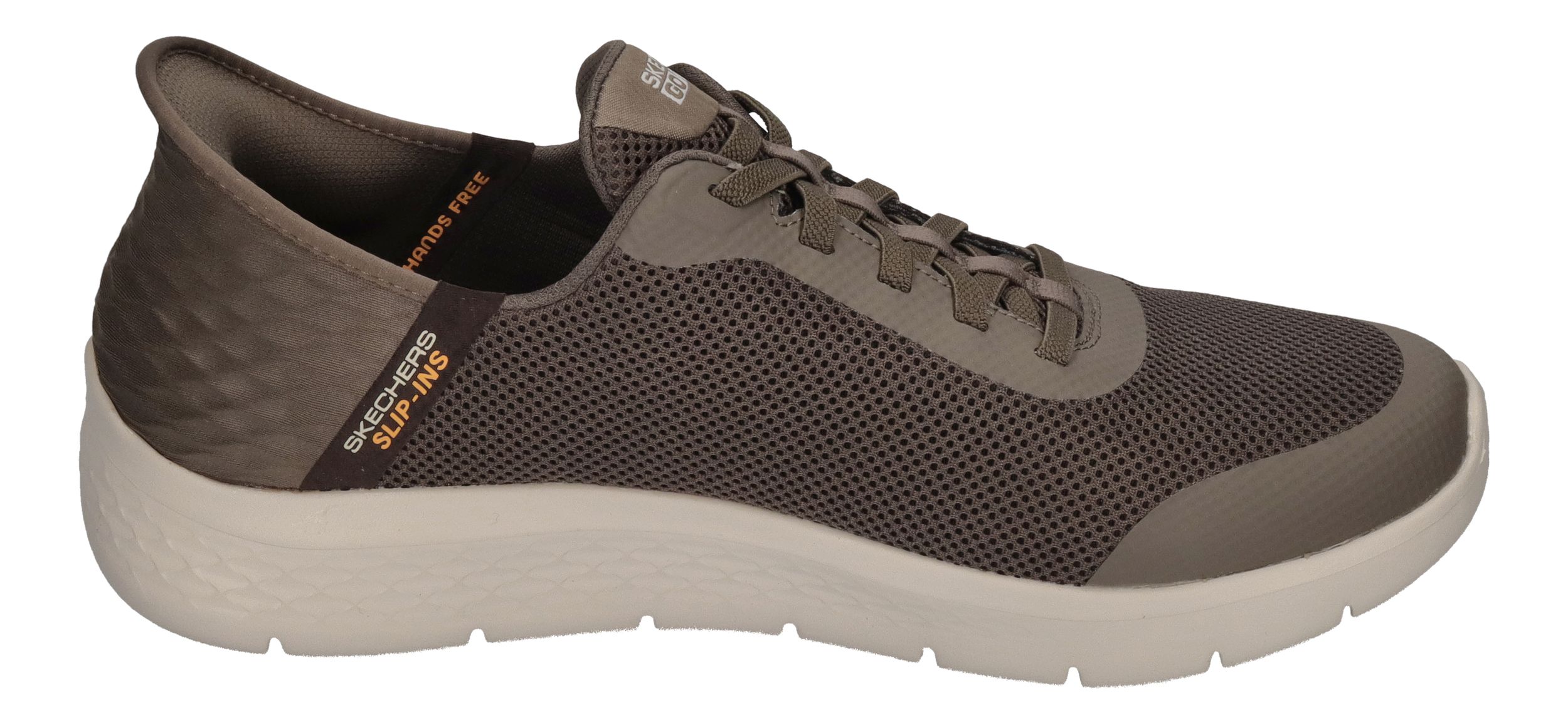 SKECHERS in Übergröße GO WALK FLEX HANDS UP 216324 BRN