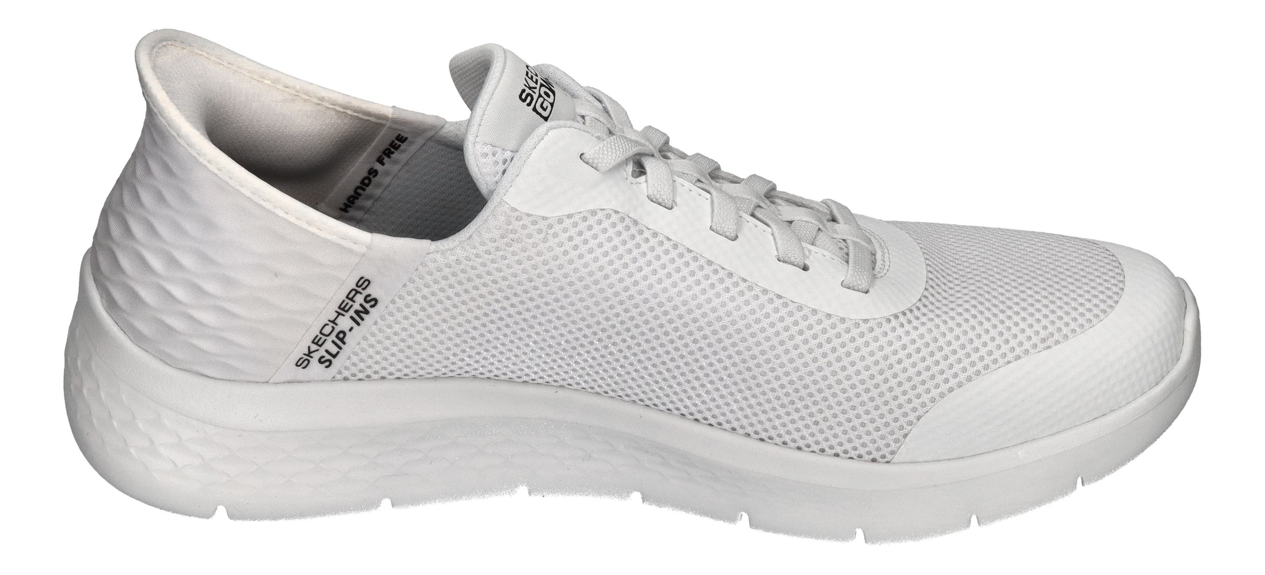 SKECHERS in Übergröße GO WALK FLEX HANDS UP 216324 WHT