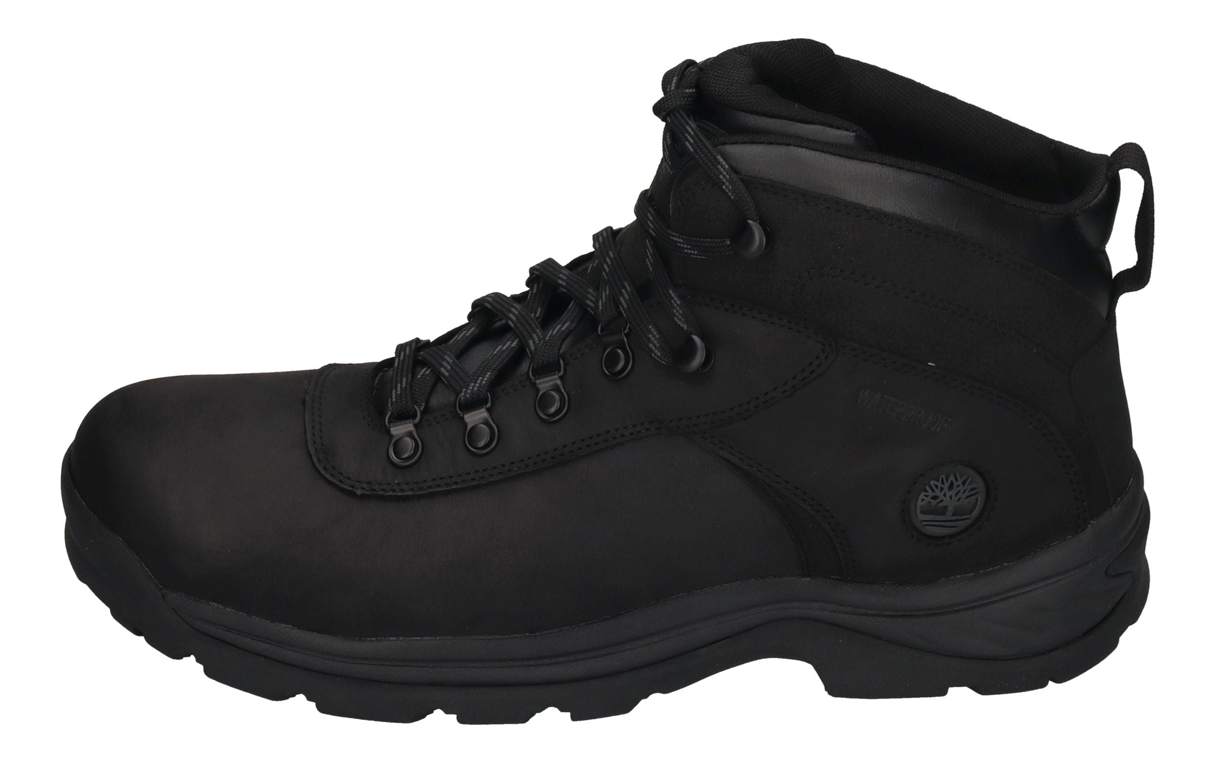 TIMBERLAND in Übergröße FLUME MID WATERPROOF HIKING BOOT black