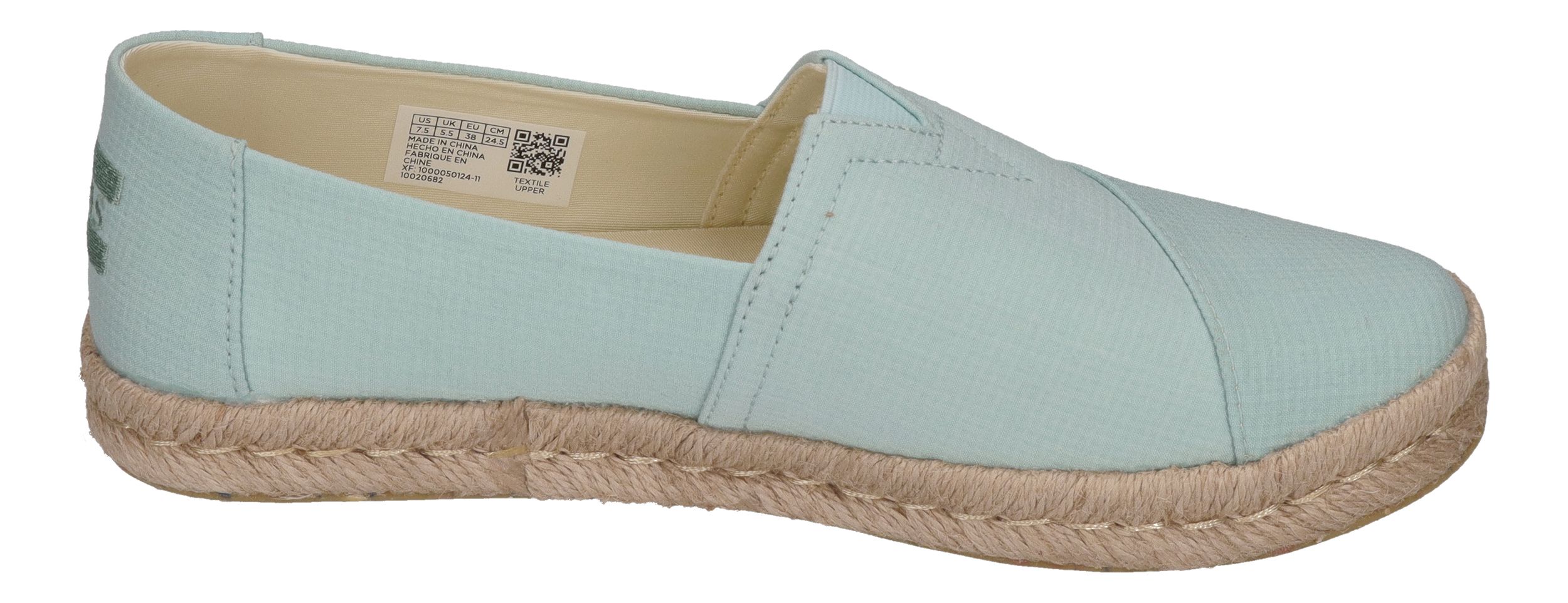 TOMS Damen - ALPARGATA ROPE 2.0 10020682 - light mint