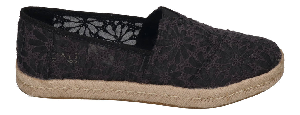 TOMS Damen - ALPARGATA ROPE 2.0 10020684 - black floral