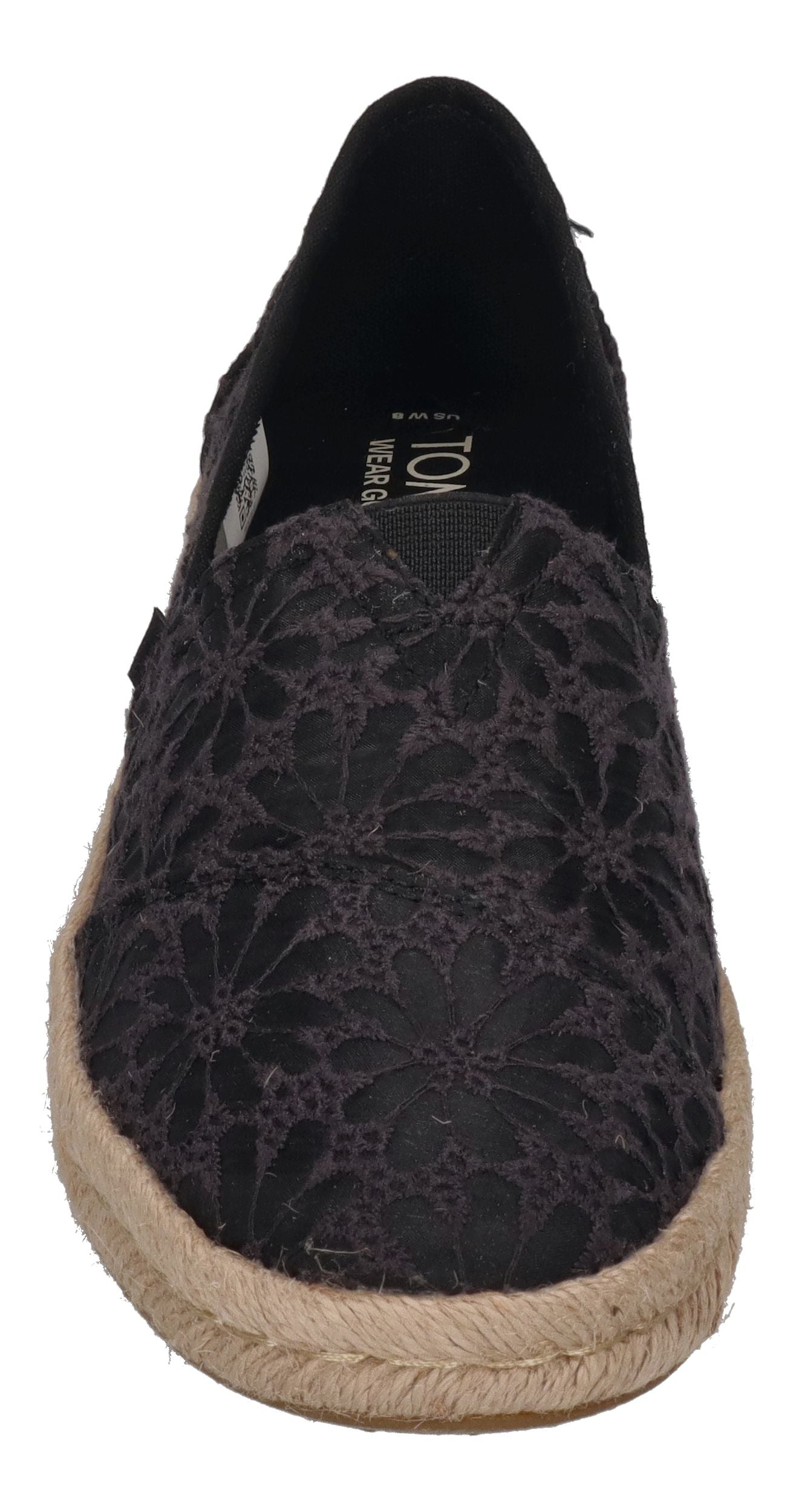 TOMS Damen - ALPARGATA ROPE 2.0 10020684 - black floral