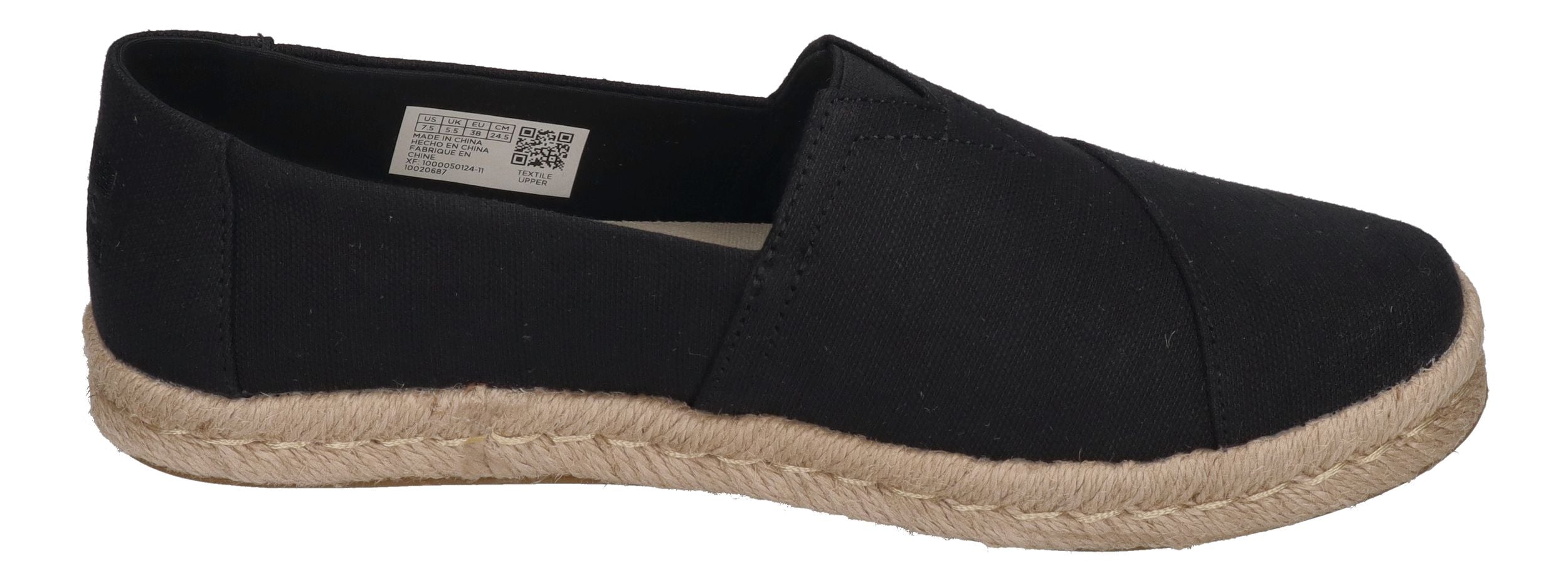 TOMS Damen - ALPARGATA ROPE 2.0 10020687 - black