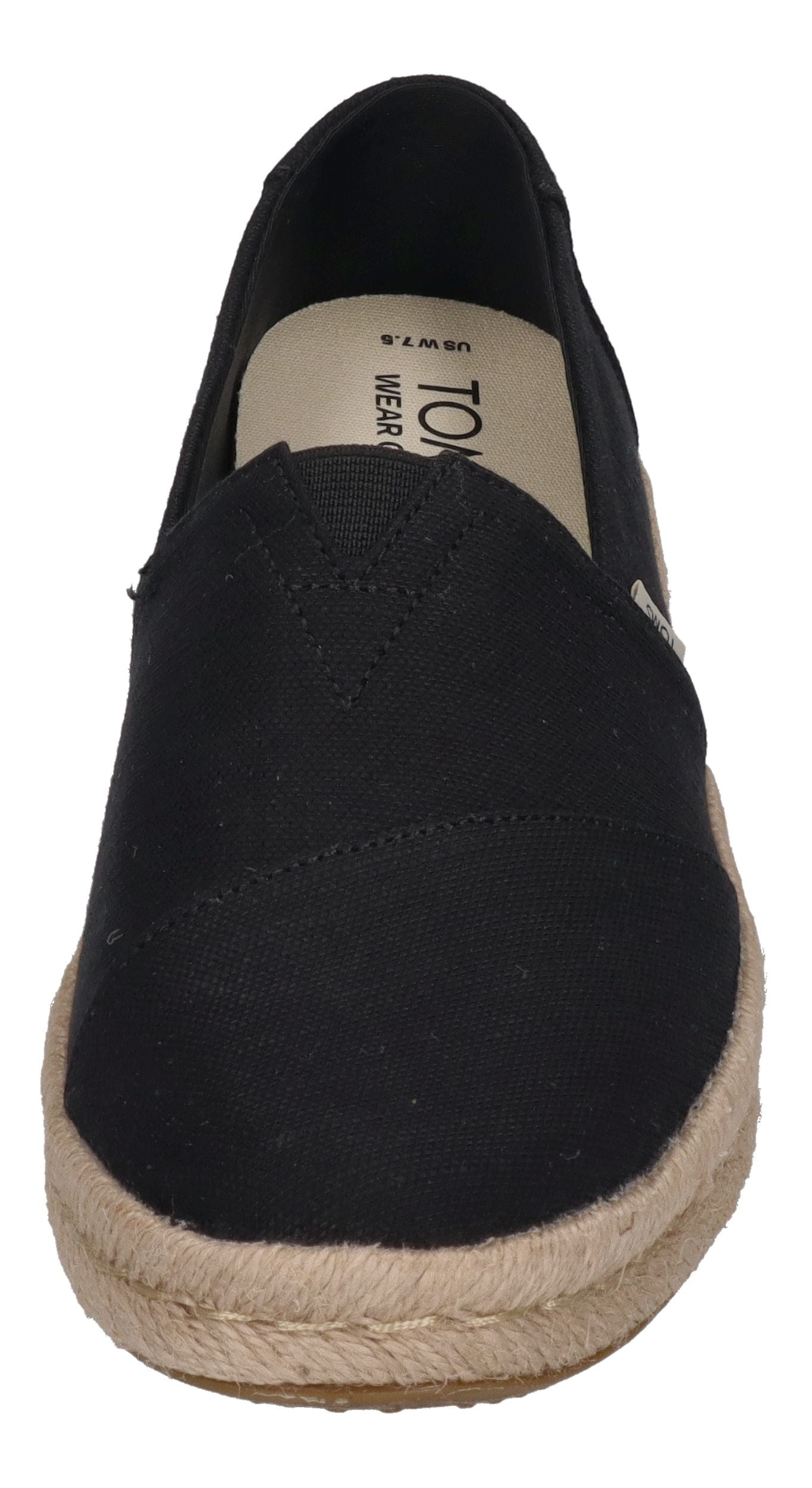 TOMS Damen - ALPARGATA ROPE 2.0 10020687 - black