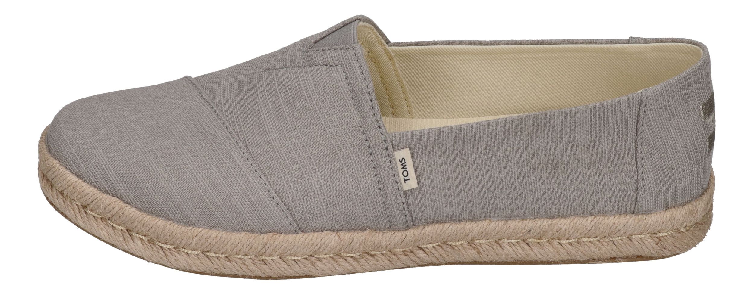 TOMS Damen - ALPARGATA ROPE 2.0 10020688 - grey