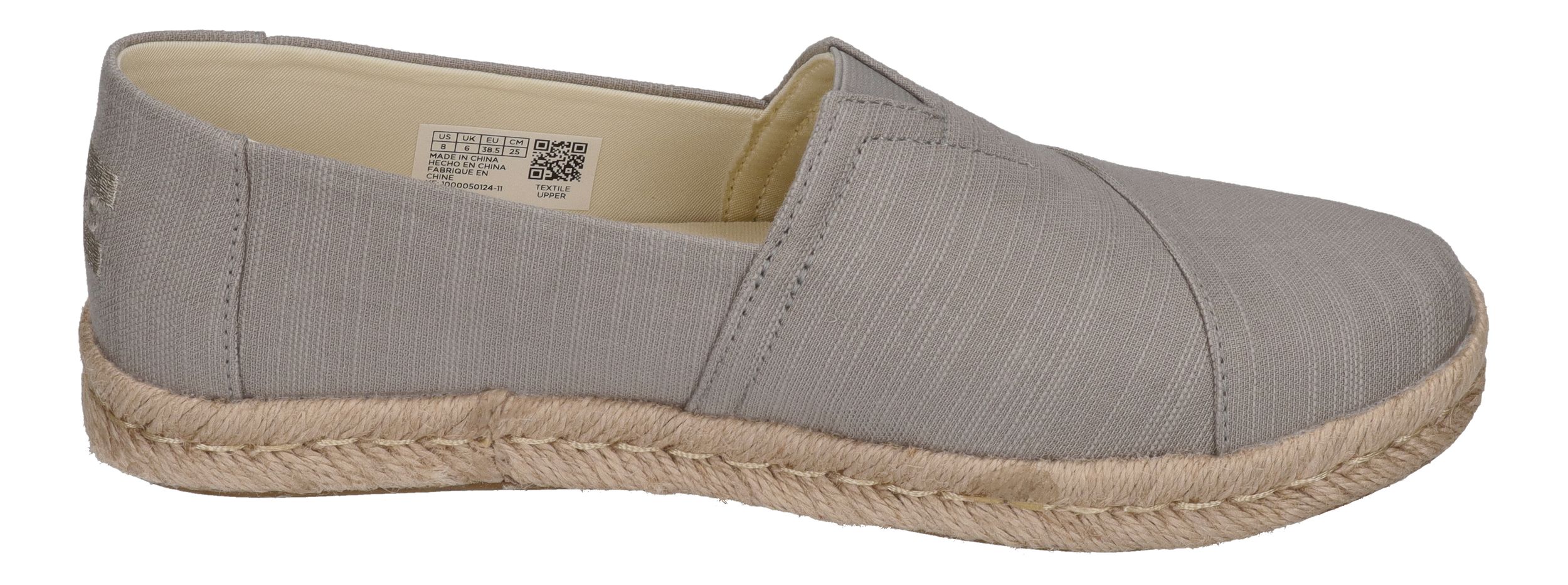 TOMS Damen - ALPARGATA ROPE 2.0 10020688 - grey