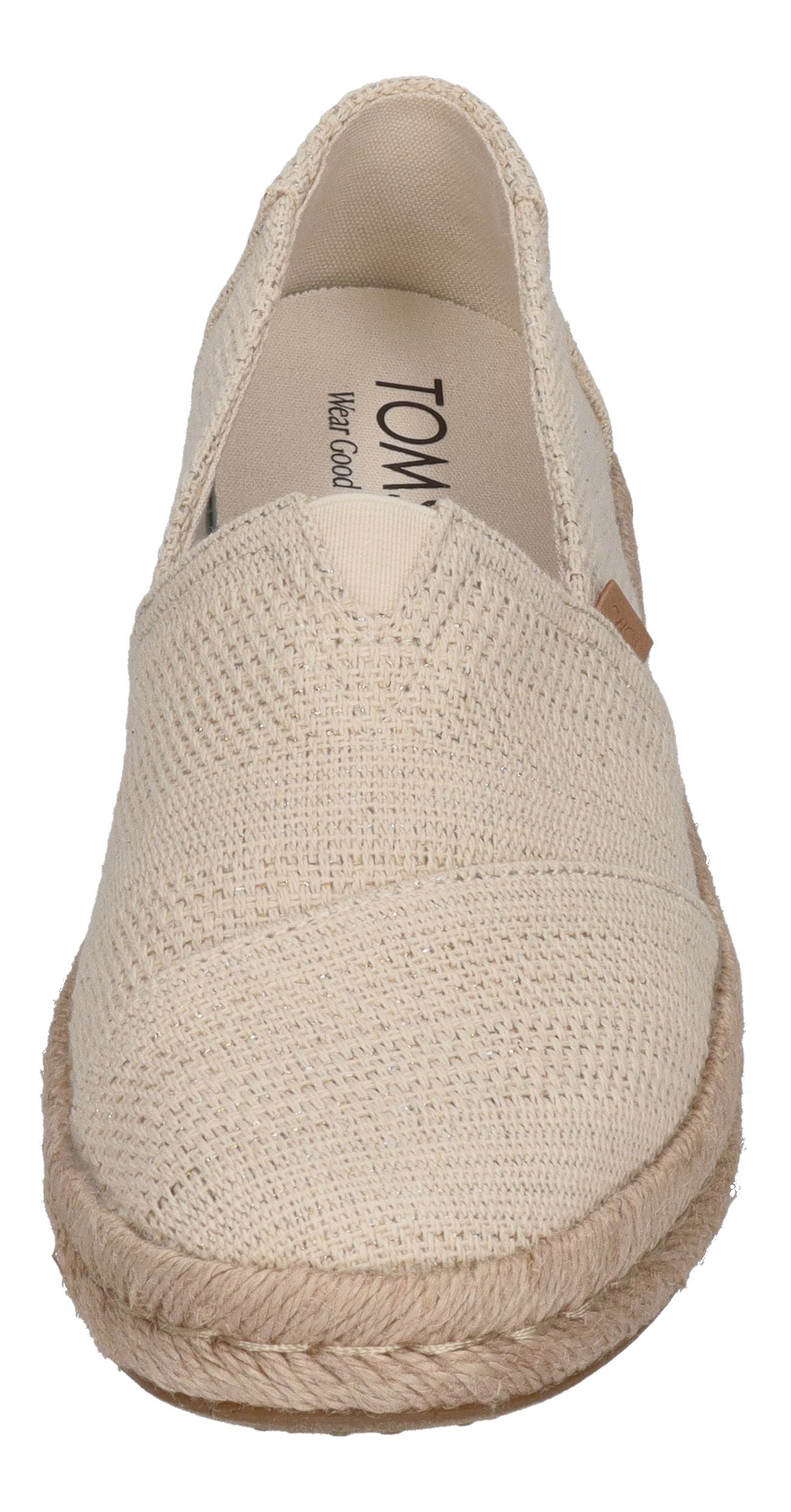 TOMS Damen - ALPARGATA ROPE 2.0 10020693 - natural ud metallic