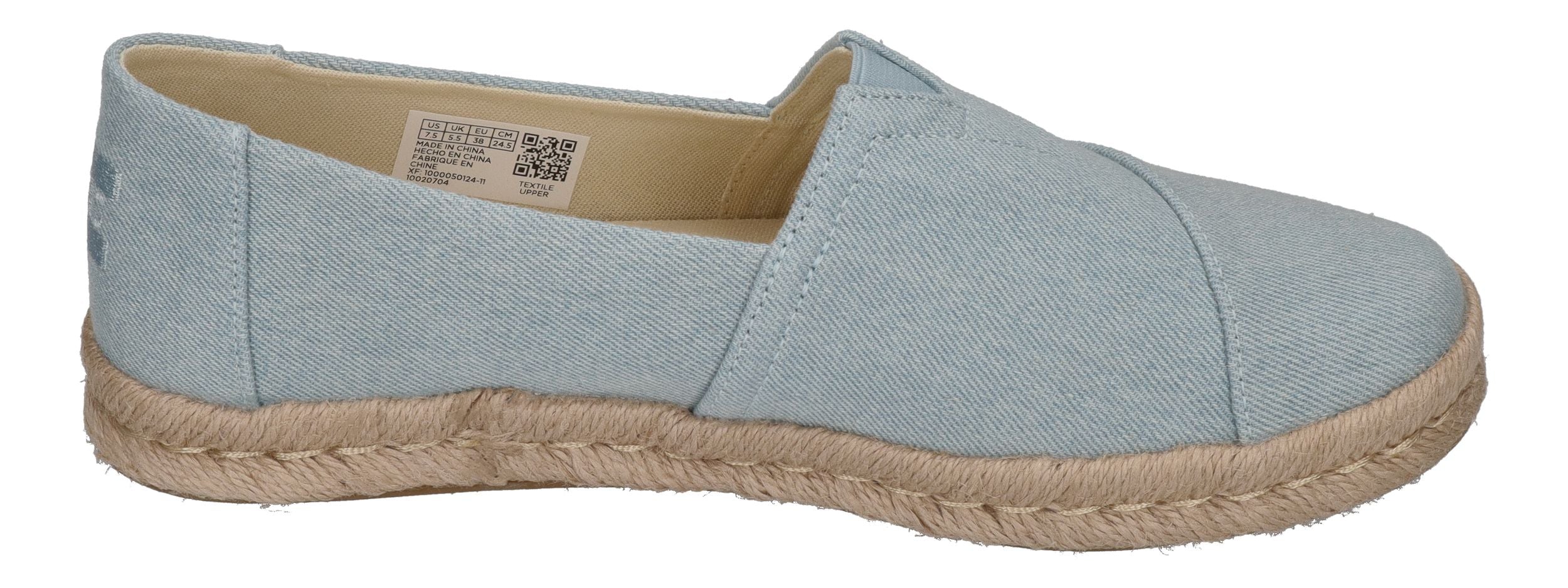 TOMS Damen - ALPARGATA ROPE 2.0 10020704 - pastel blue