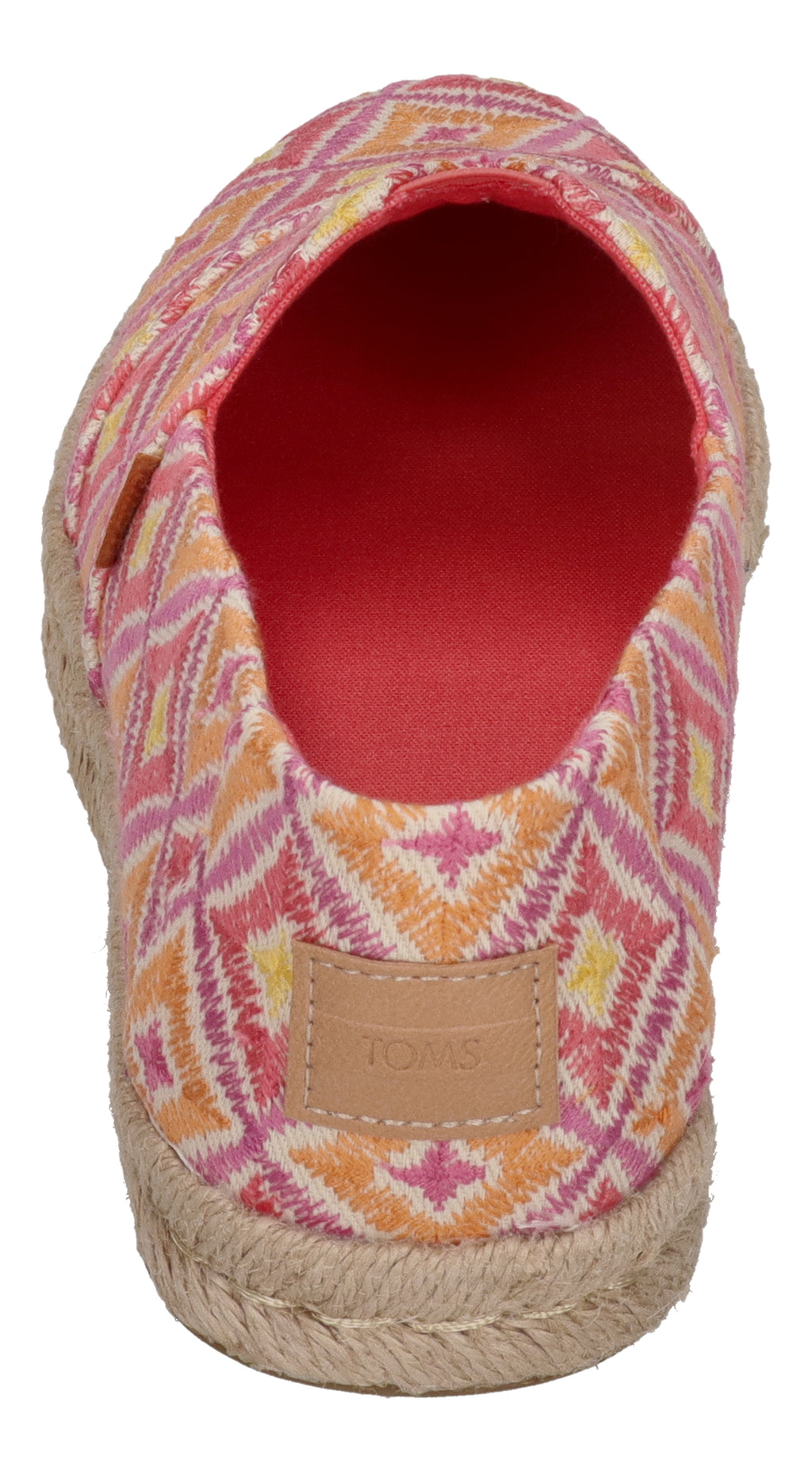 TOMS Damen - ALPARGATA ROPE 2.0 10020707 - pink geometrie