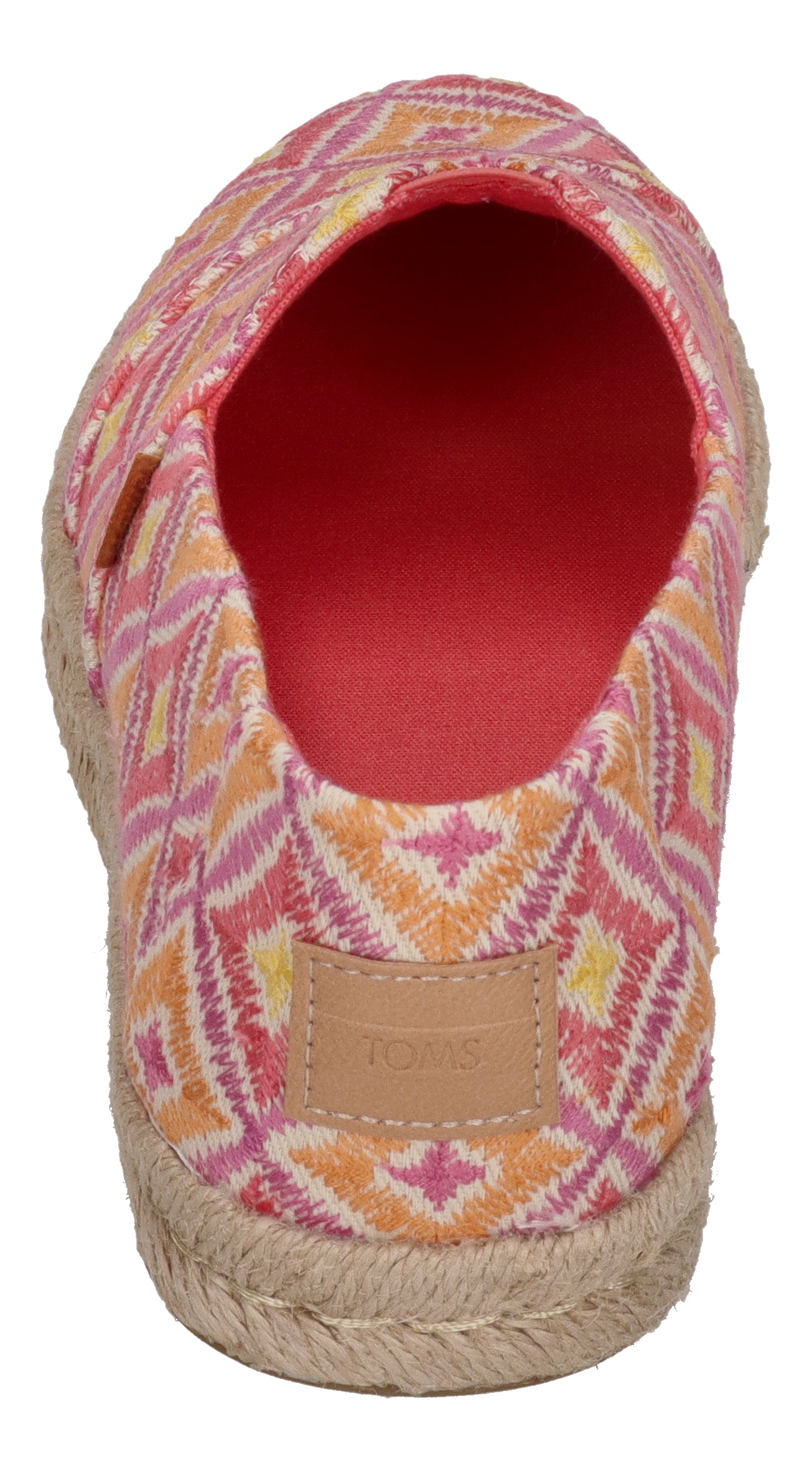 TOMS Damen - ALPARGATA ROPE 2.0 10020707 - pink geometrie