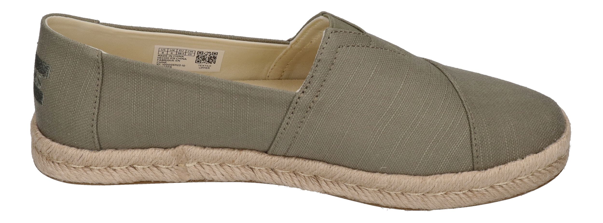 TOMS Damen - ALPARGATA ROPE 2.0 10020859 - vetiver grey