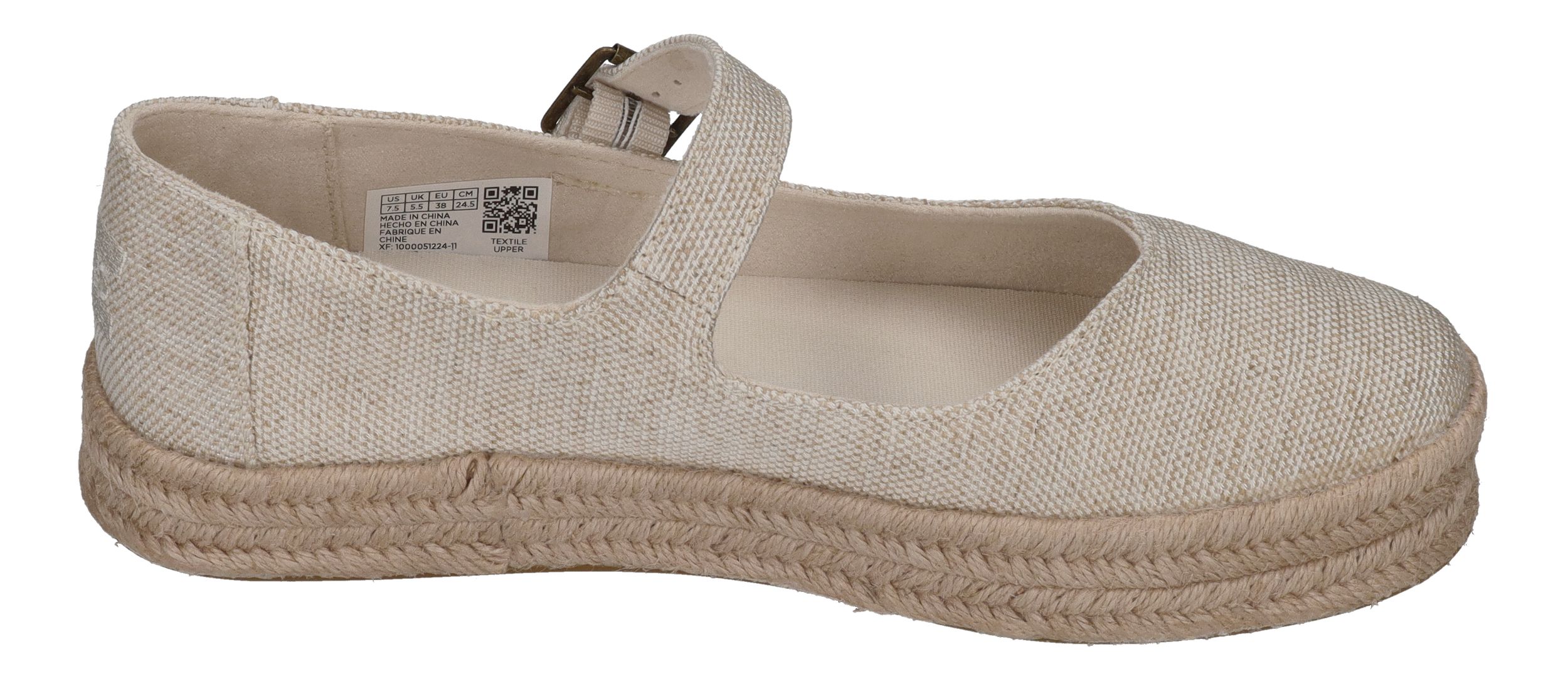 TOMS Damen - CAROLINA MARY JANE 10021863 - natural yarn dye