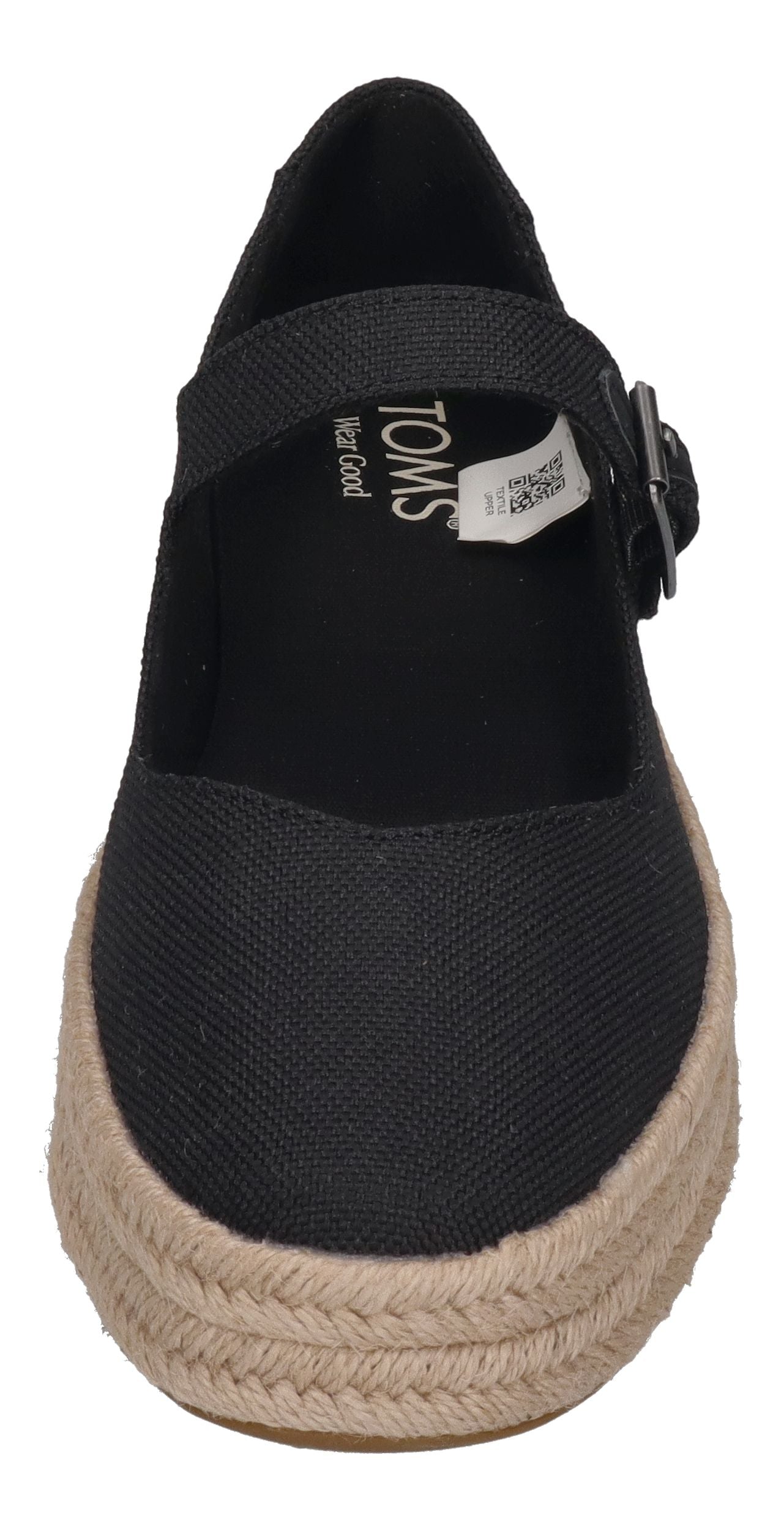 TOMS Damen - CAROLINA MARY JANE 10021878 - black heavy canvas