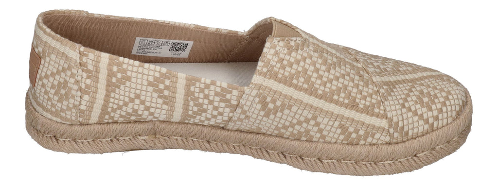 TOMS Damen Espadrilles - ALPARGATA ROPE 2.0 10021817 oatmeal diamond
