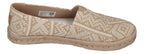 TOMS Damen Espadrilles - ALPARGATA ROPE 2.0 10021817 oatmeal diamond