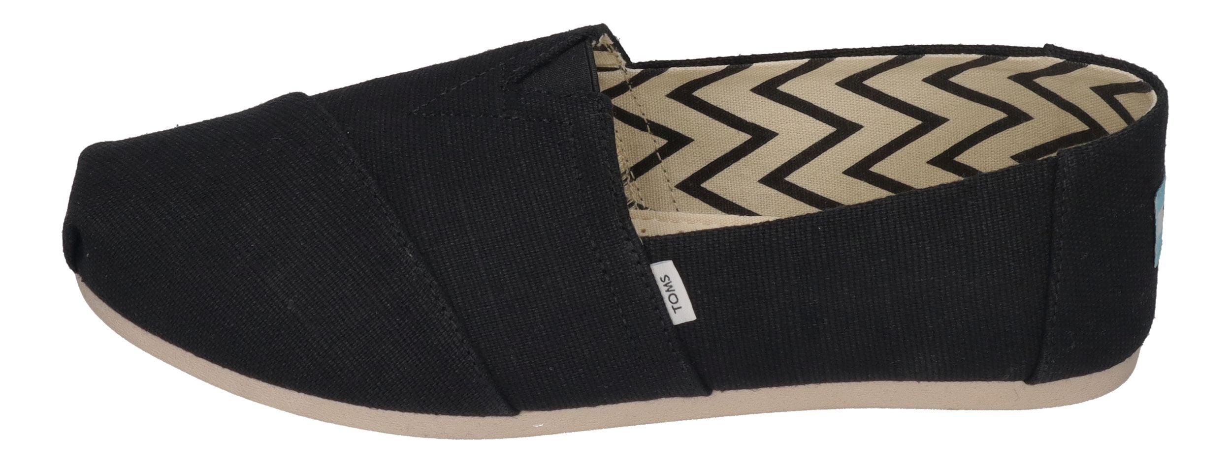TOMS Damen Espadrilles - ALPARGATA WIDE 10020781 - black heritage