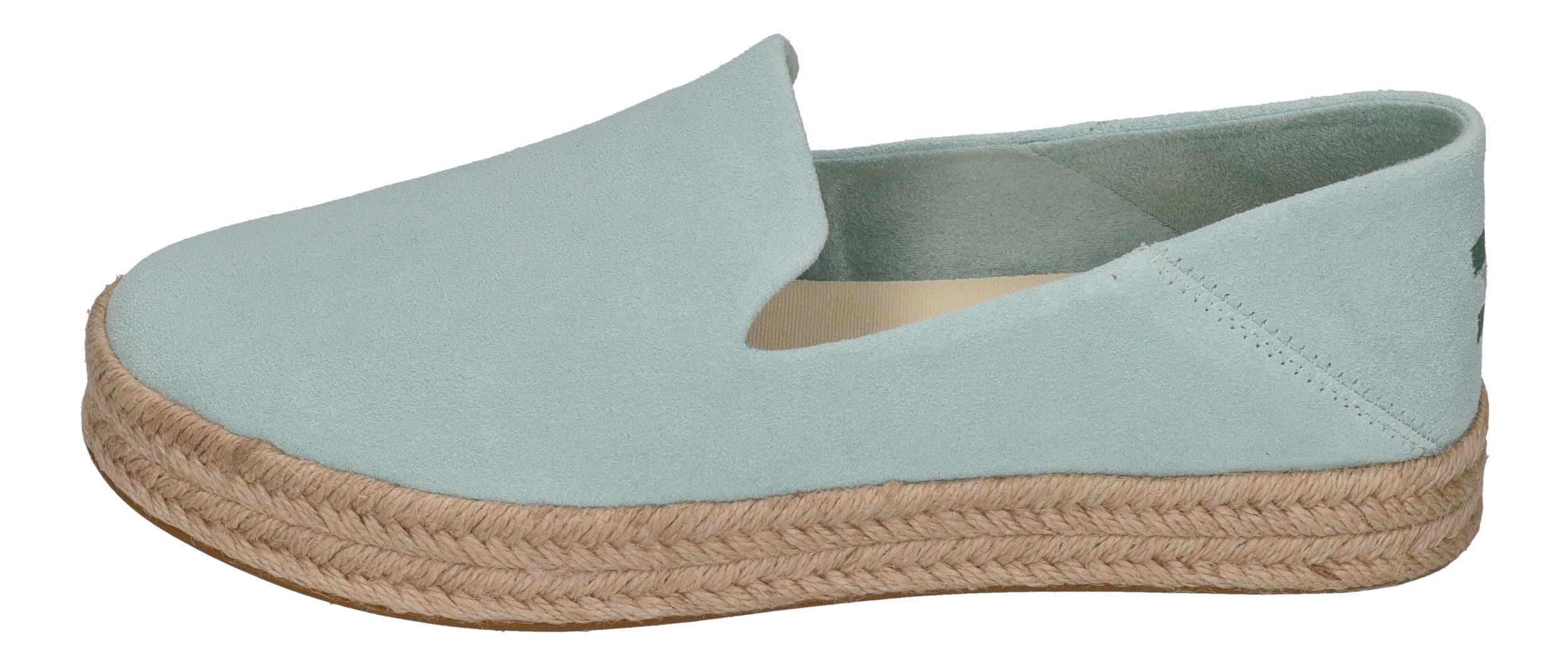 TOMS Damen Espadrilles - CAROLINA 10020686 - light mint suede