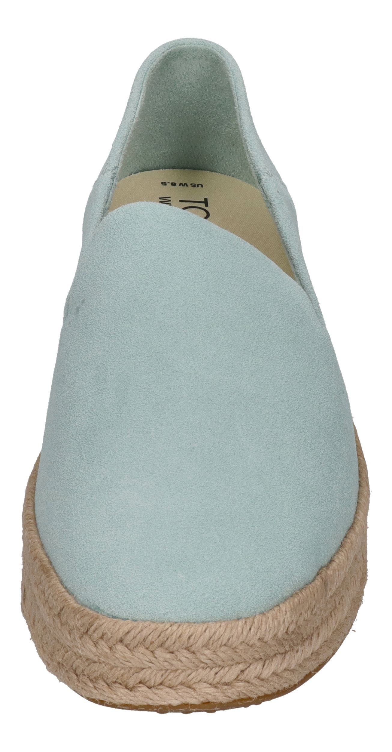 TOMS Damen Espadrilles - CAROLINA 10020686 - light mint suede