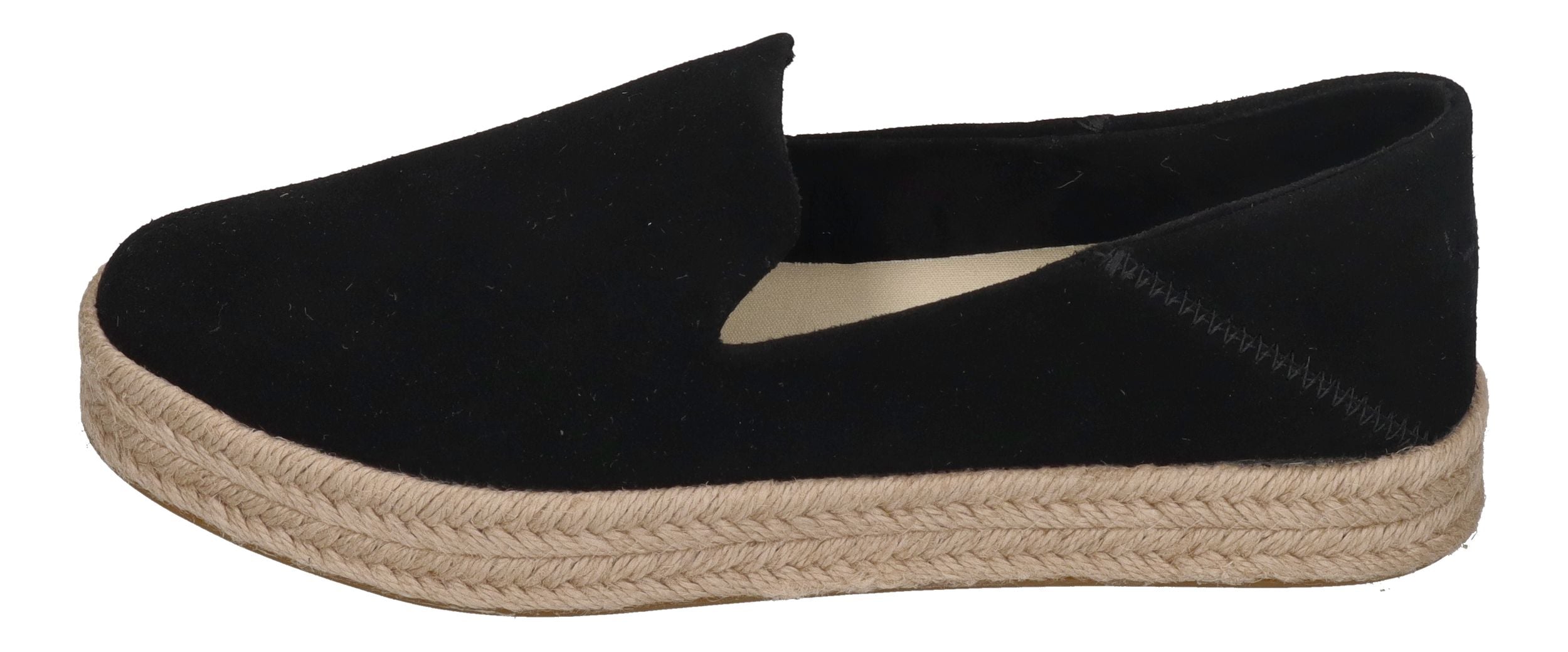 TOMS Damen Espadrilles - CAROLINA 10020690 - black suede