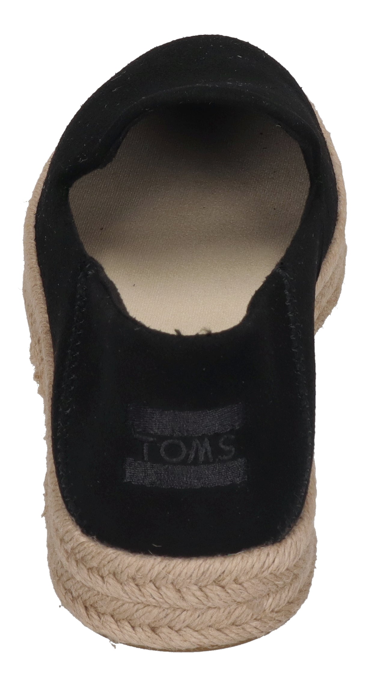 TOMS Damen Espadrilles - CAROLINA 10020690 - black suede