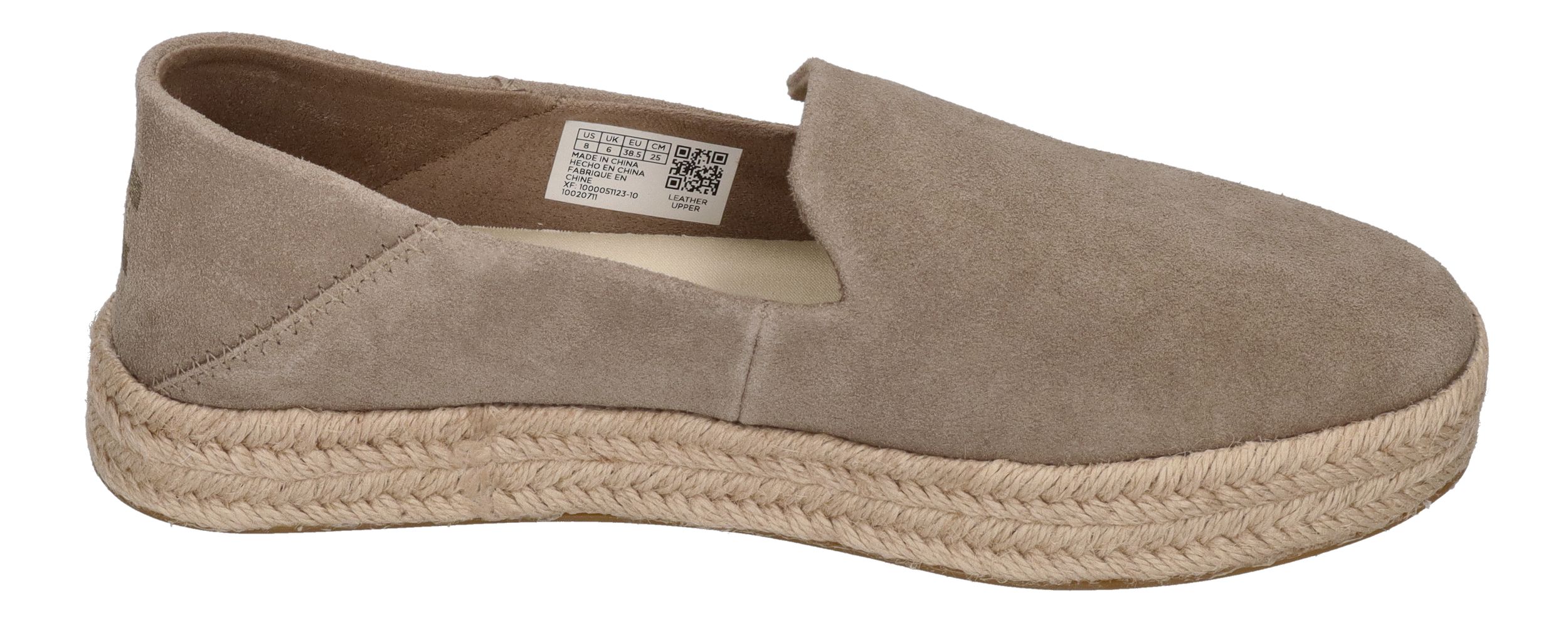 TOMS Damen Espadrilles - CAROLINA 10020711 - dune suede