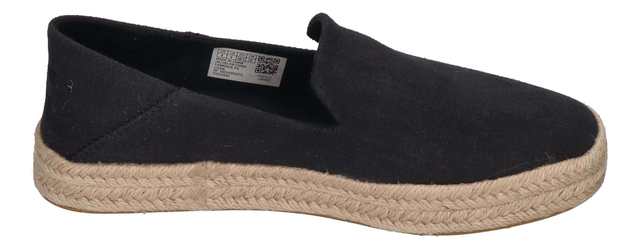 TOMS Damen Espadrilles - CAROLINA 10020990 - black heavy twill