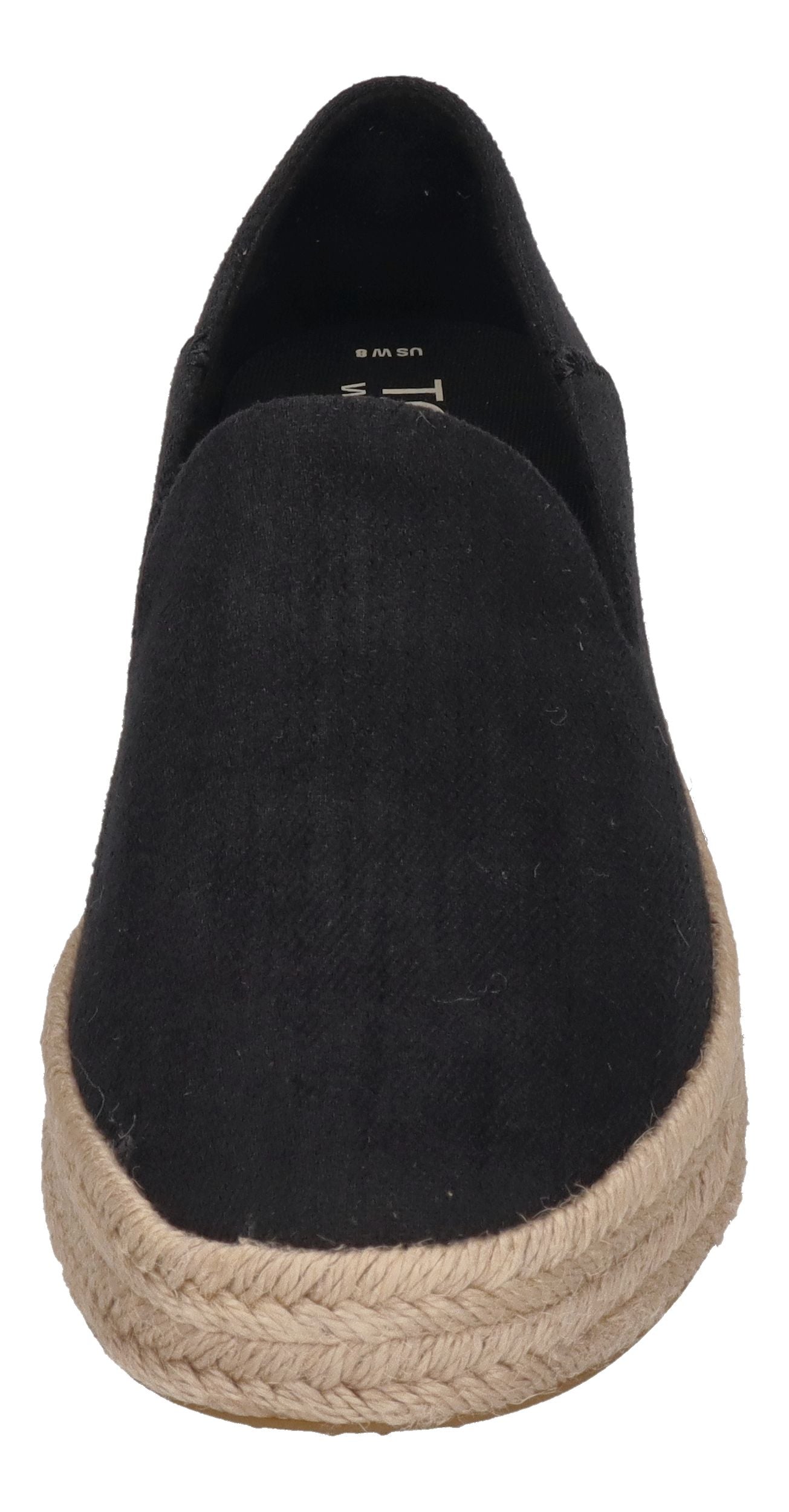 TOMS Damen Espadrilles - CAROLINA 10020990 - black heavy twill