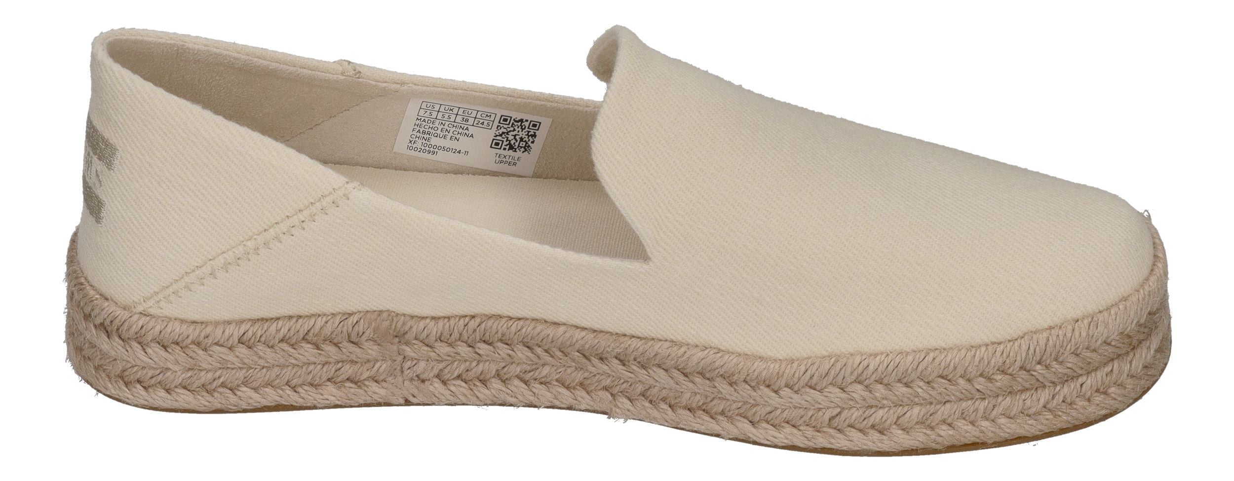 TOMS Damen Espadrilles - CAROLINA 10020991 - natural heavy twill