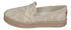 TOMS Damen Espadrilles - CAROLINA 10021854 - egret botanical eyelet