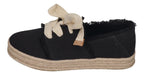 TOMS Damen Espadrilles - CAROLINA LACE UP 10021856 - black beachside