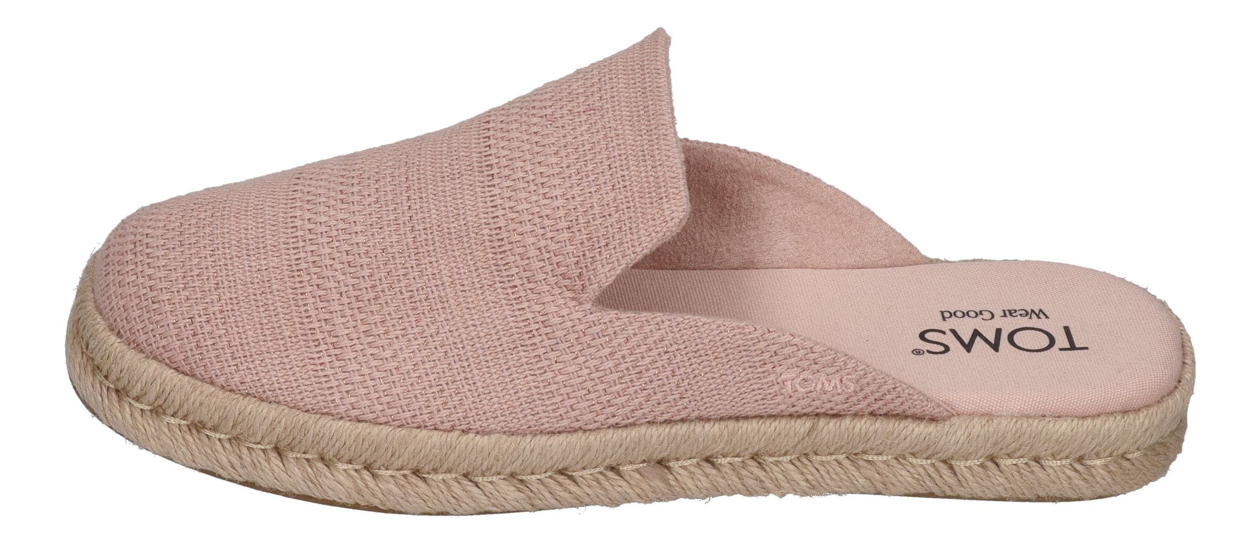TOMS Damen Espadrilles SANTIAGO MULE 10021852 - pale rose metallic