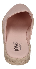 TOMS Damen Espadrilles SANTIAGO MULE 10021852 - pale rose metallic