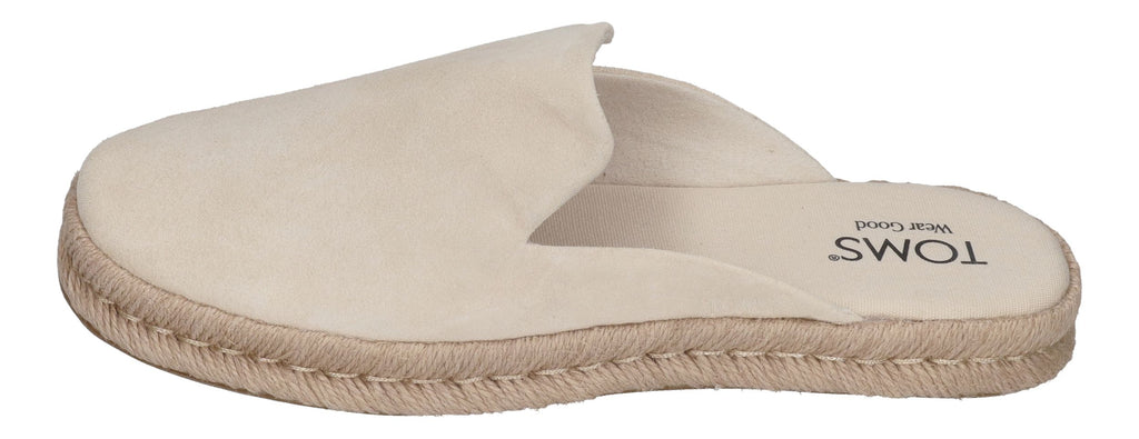 TOMS Damen Espadrilles SANTIAGO MULE 10021874 - light sand suede