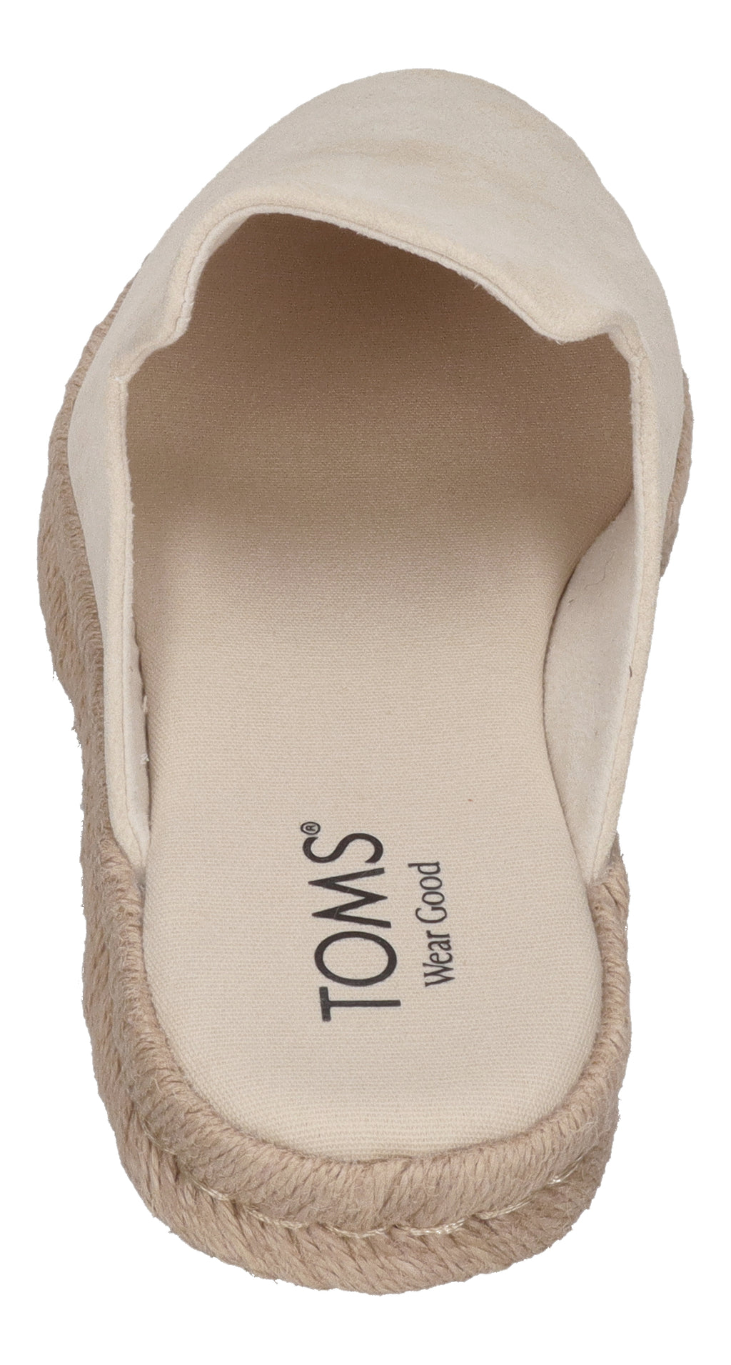 TOMS Damen Espadrilles SANTIAGO MULE 10021874 - light sand suede