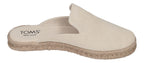 TOMS Damen Espadrilles SANTIAGO MULE 10021874 - light sand suede