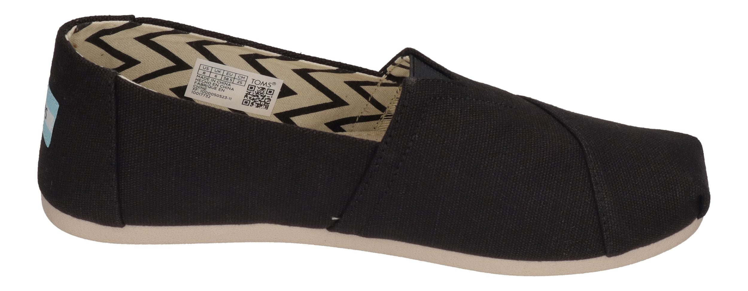 TOMS Damenschuhe - ALPARGATA 10017732 - black recycled
