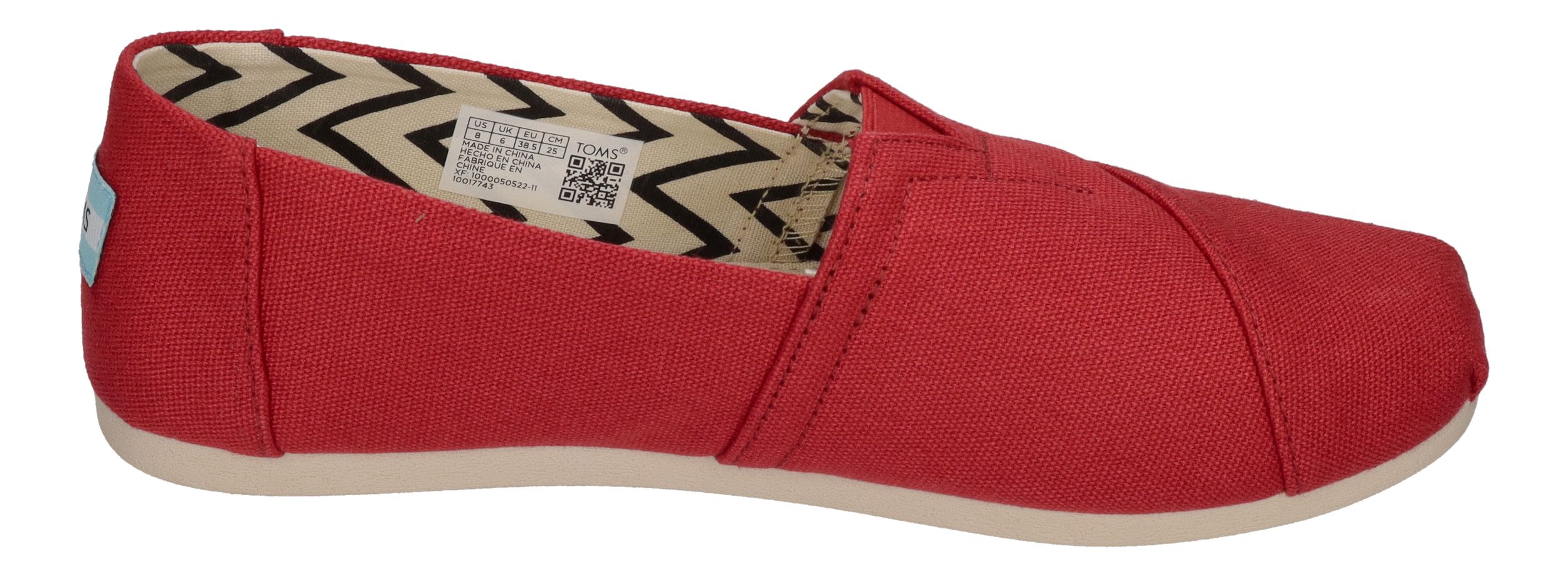TOMS Damenschuhe - ALPARGATA 10017743 - red