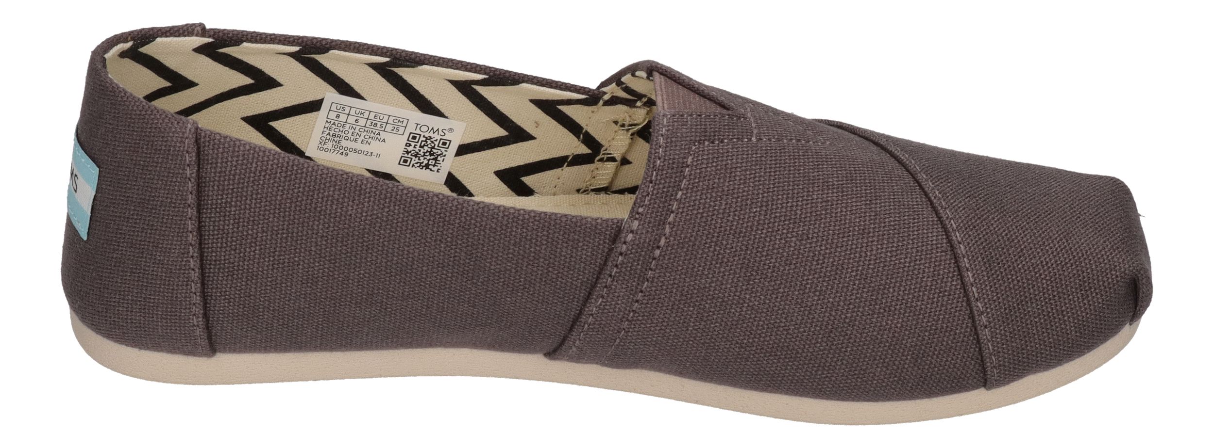 TOMS Damenschuhe - ALPARGATA 10017749 - ash grey