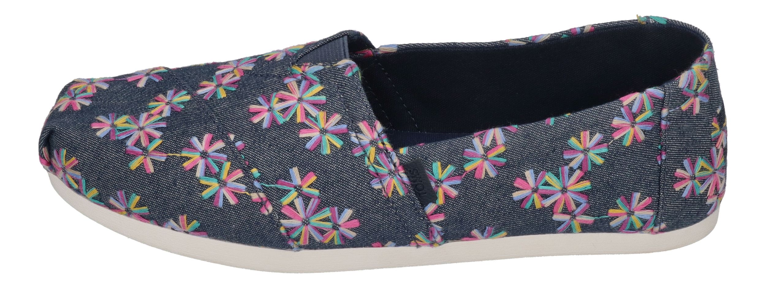 TOMS Damenschuhe - ALPARGATA 10020650 - navy floral