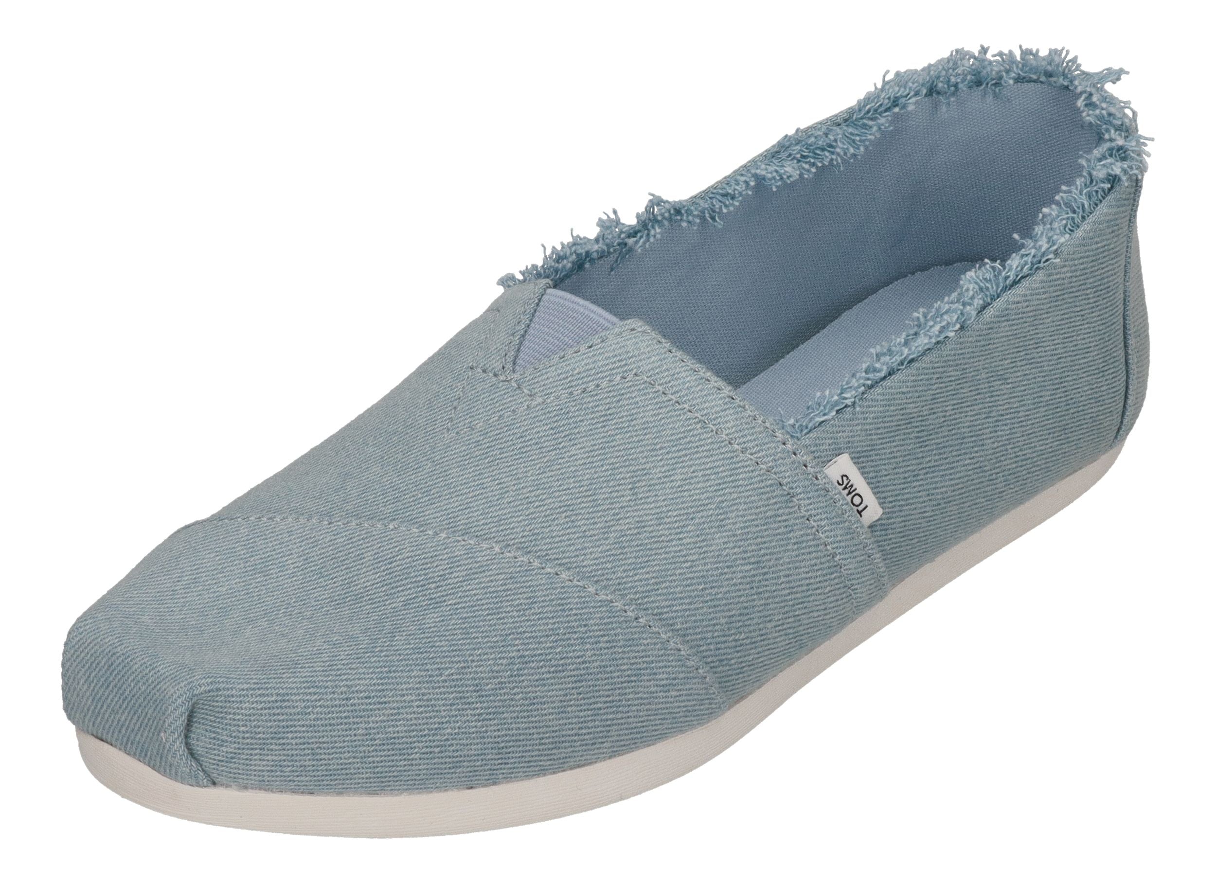 TOMS Damenschuhe - ALPARGATA 10020673 - light blue denim