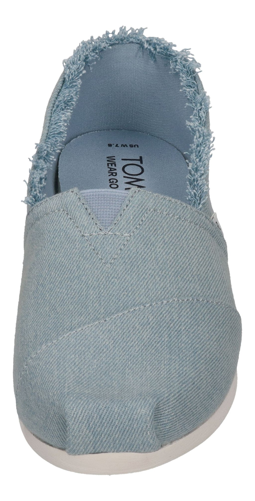 TOMS Damenschuhe - ALPARGATA 10020673 - light blue denim