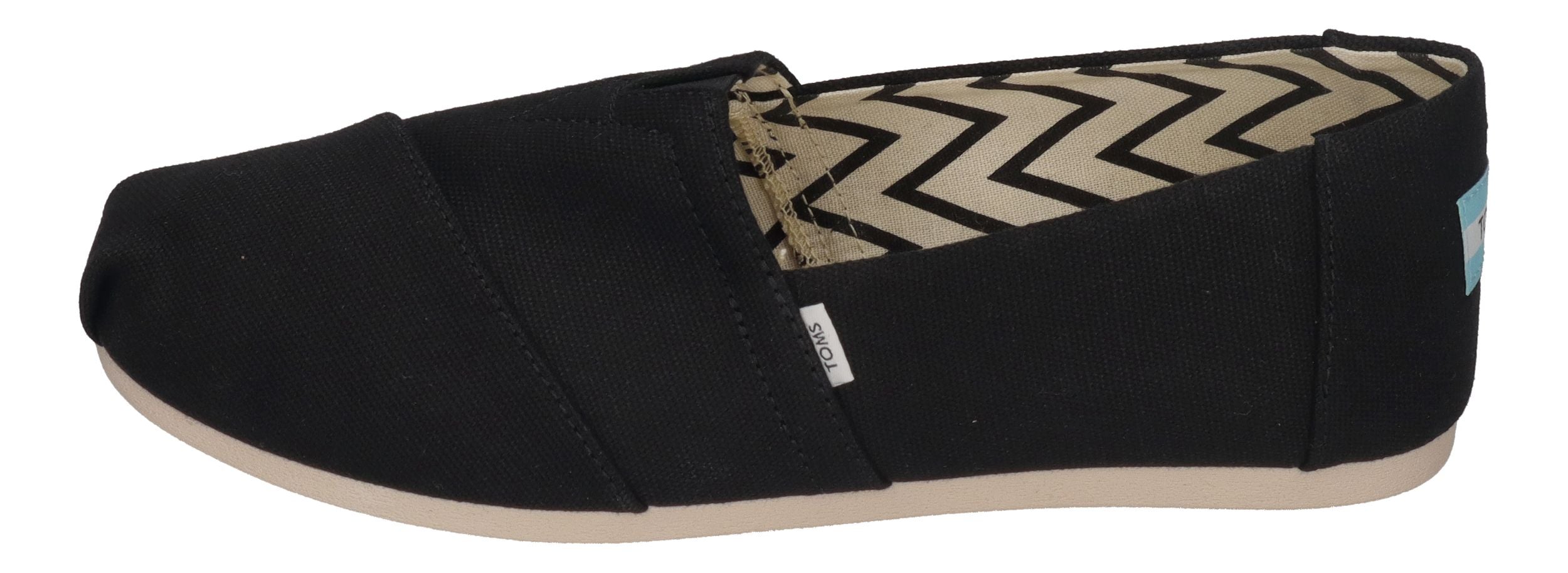 TOMS Damenschuhe - ALPARGATA WIDE 10018284 - black white