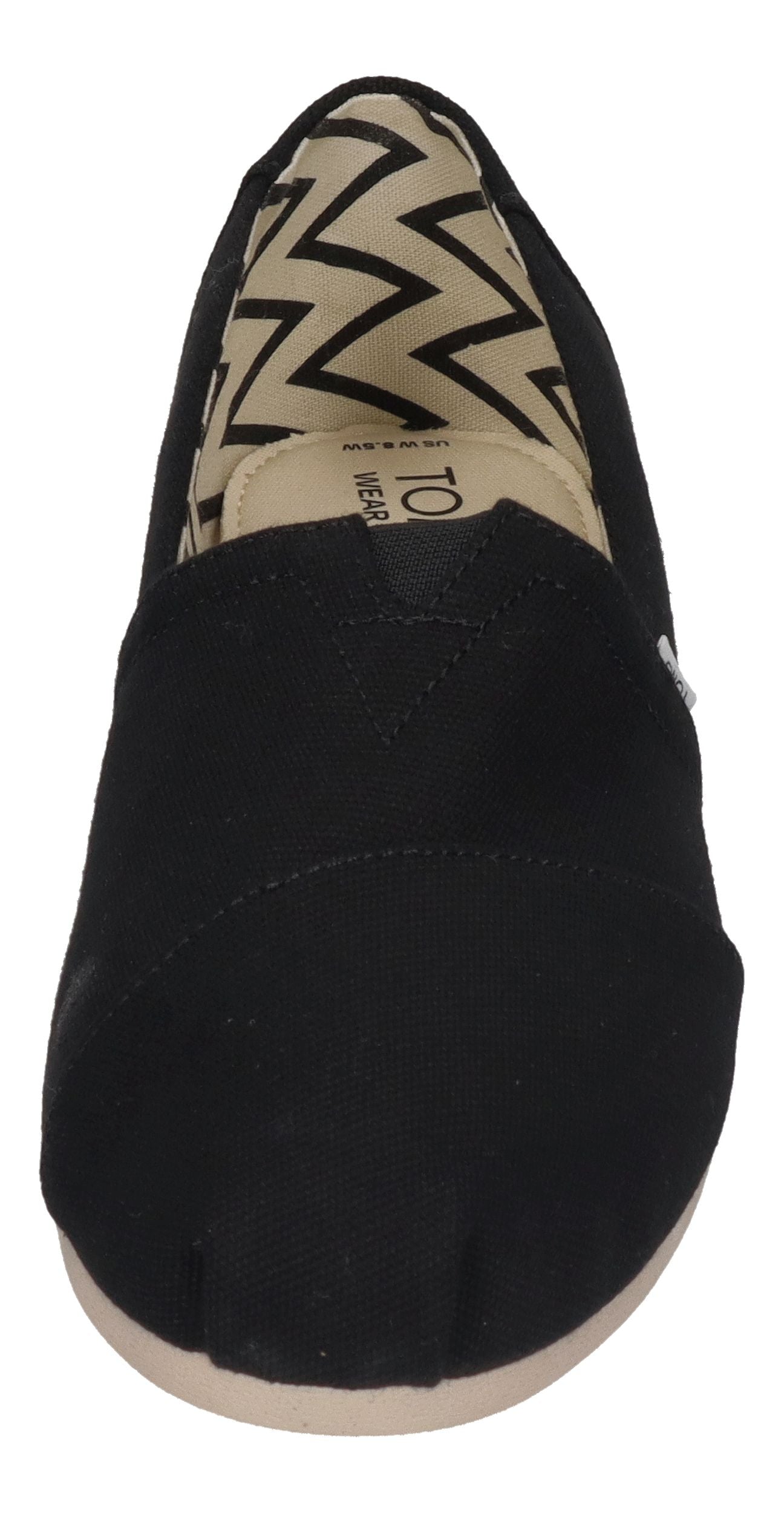TOMS Damenschuhe - ALPARGATA WIDE 10018284 - black white