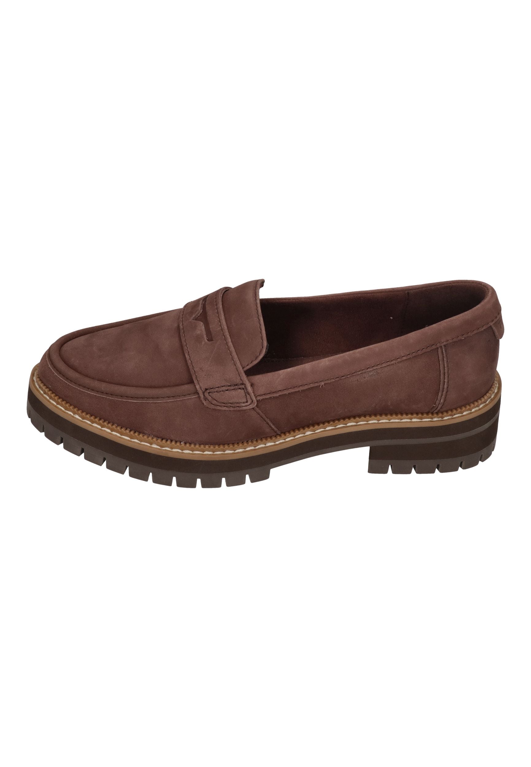 TOMS Damenschuhe CARA WIDE LOAFER  10022597 oak brown