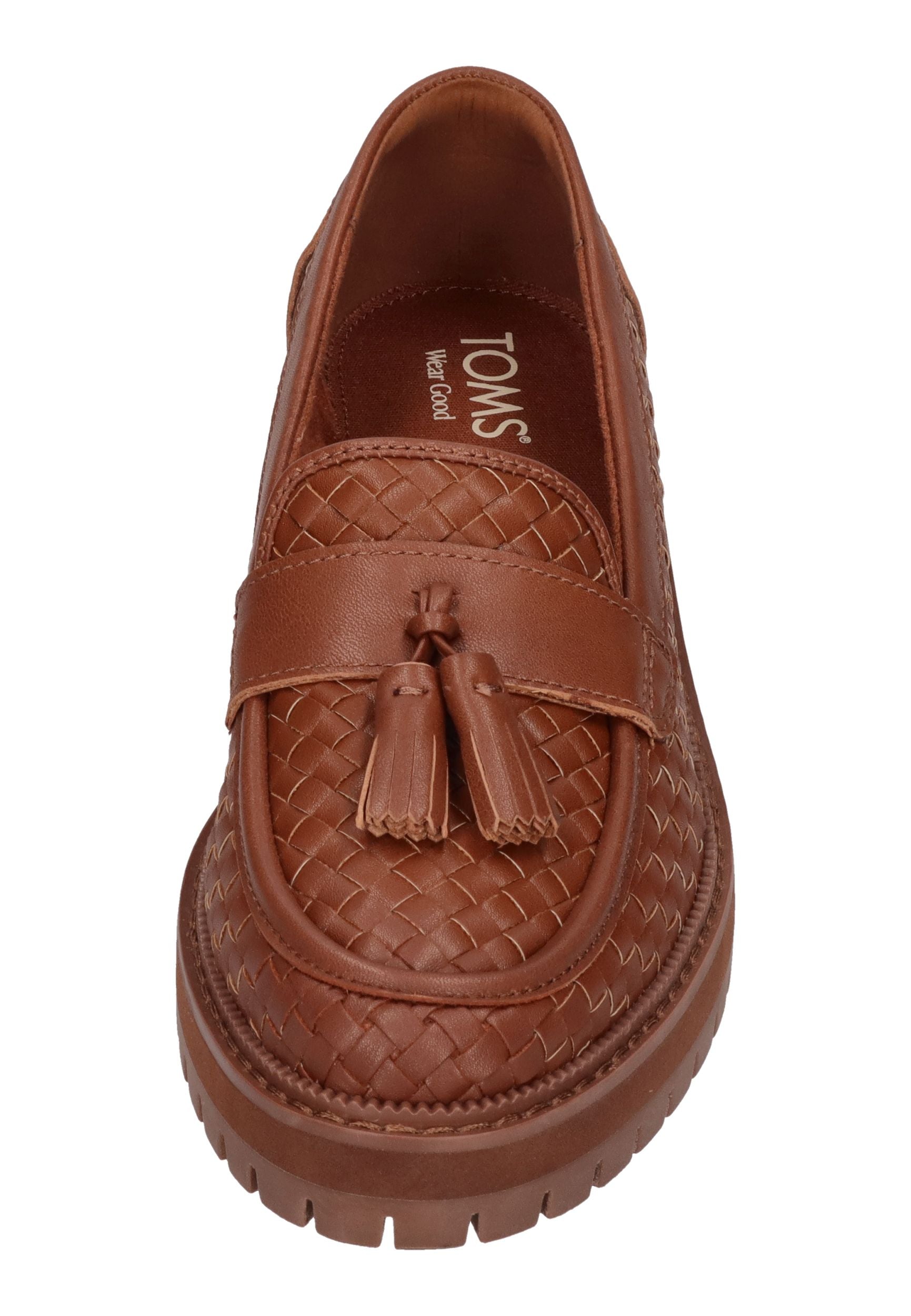 TOMS Damenschuhe CARA WOVEN LOAFER 10022594 amber brown