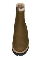 TOMS Damenschuhe Chelseaboots BENNET FAUX WR 10022757 military olive