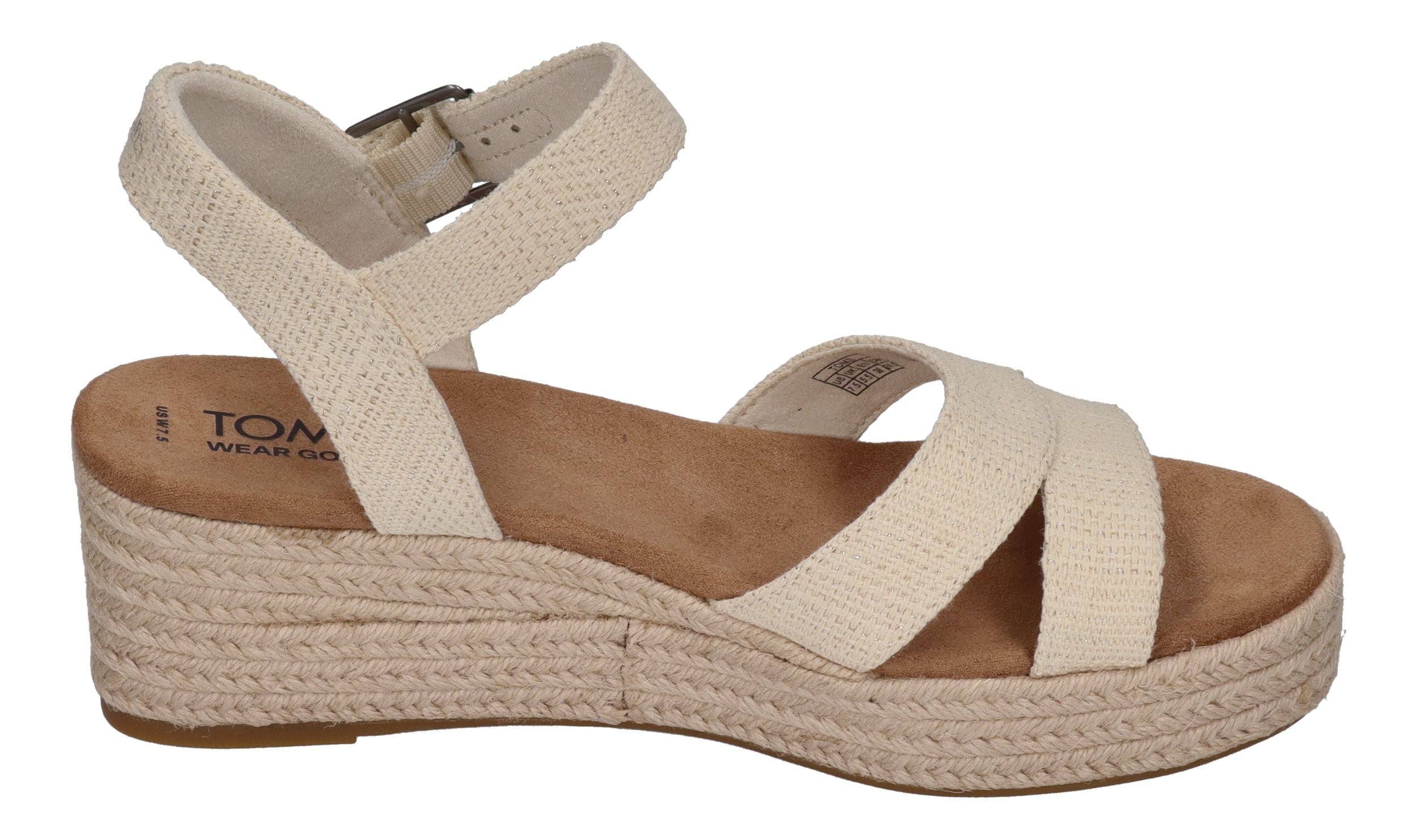 TOMS Damenschuhe Sandalen - AUDREY 10020758 - natural
